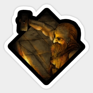 Dwarven Smith Sticker